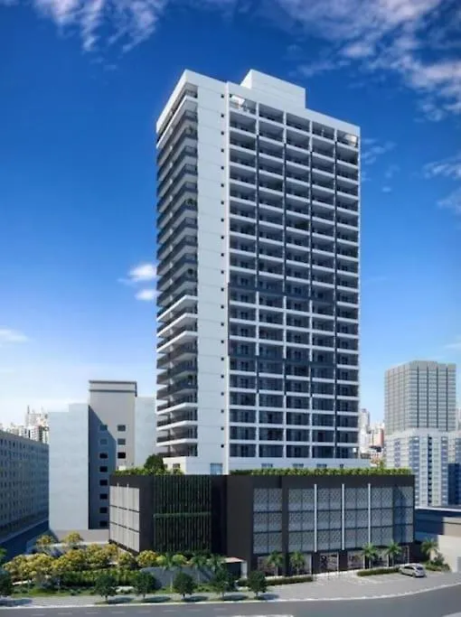Flat Sensacional 4 Pessoas Em Condominio Moderno 2 Suites Climatizados São Paulo Brazylia