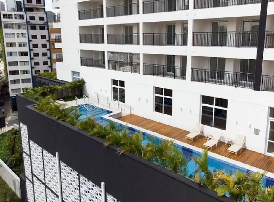 Flat Sensacional 4 Pessoas Em Condominio Moderno 2 Suites Climatizados Сан-Пауло Бразилия