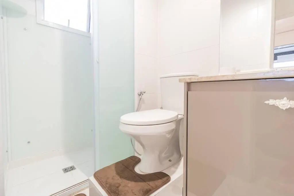 Flat Sensacional 4 Pessoas Em Condominio Moderno 2 Suites Climatizados Sao Paulo