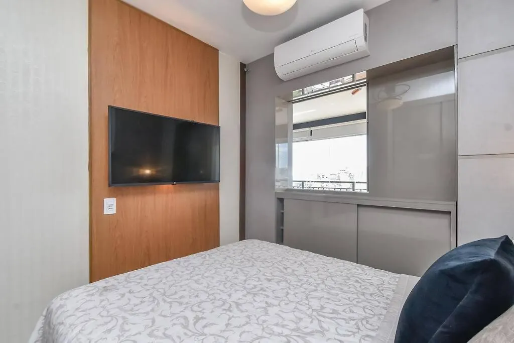 Flat Sensacional 4 Pessoas Em Condominio Moderno 2 Suites Climatizados Sao Paulo 0*,  Brazil