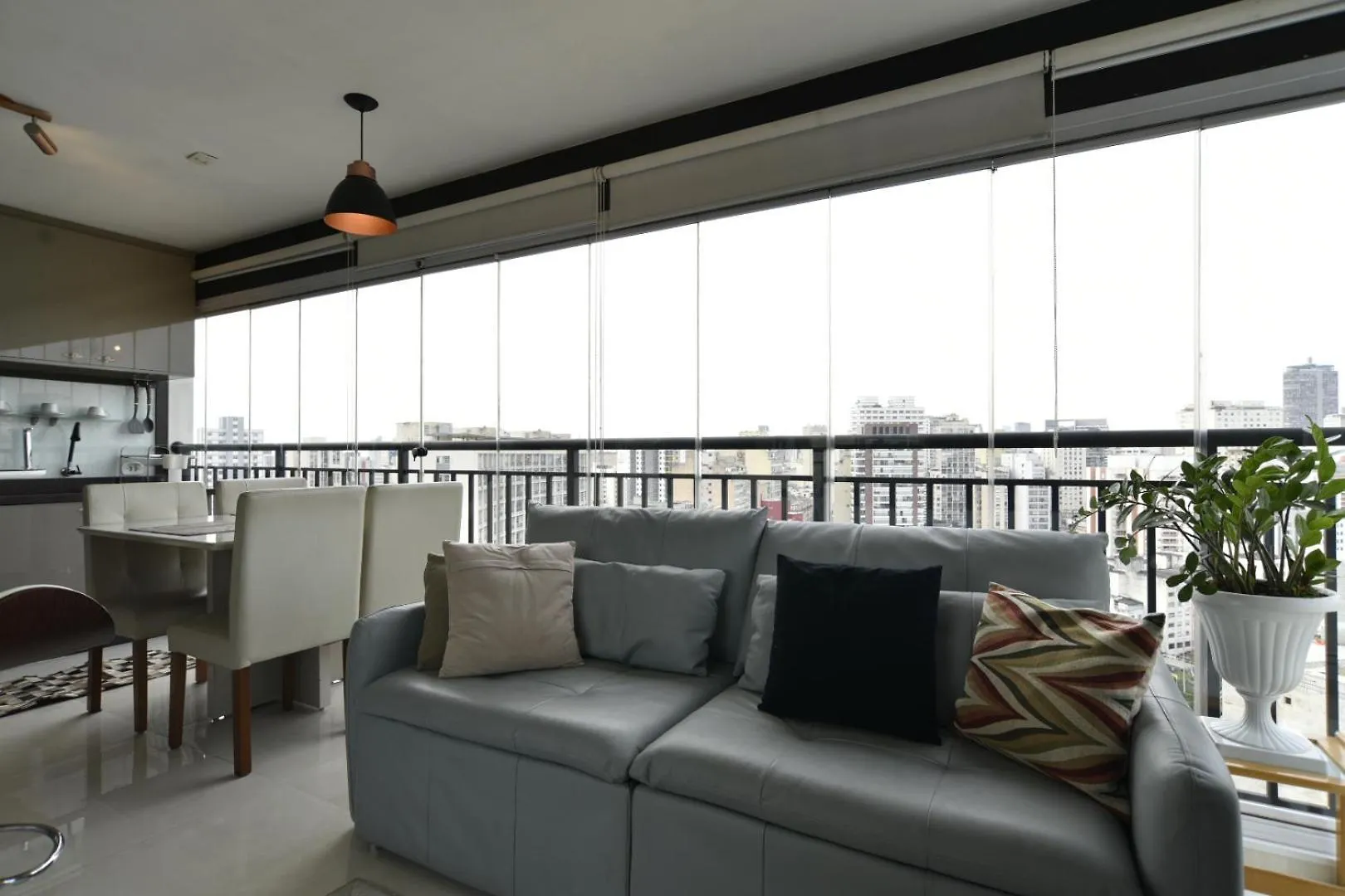 Flat Sensacional 4 Pessoas Em Condominio Moderno 2 Suites Climatizados Sao Paulo Apartment
